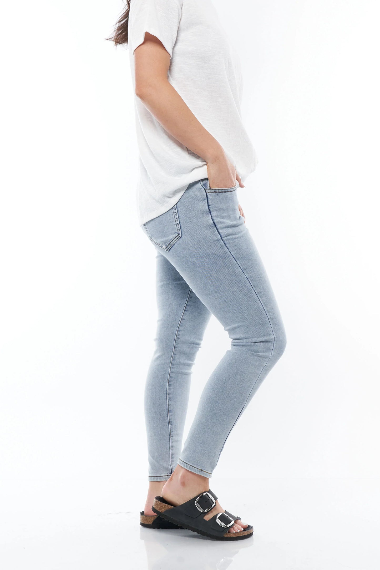 Take A Walk Underbump Skinny Jean*