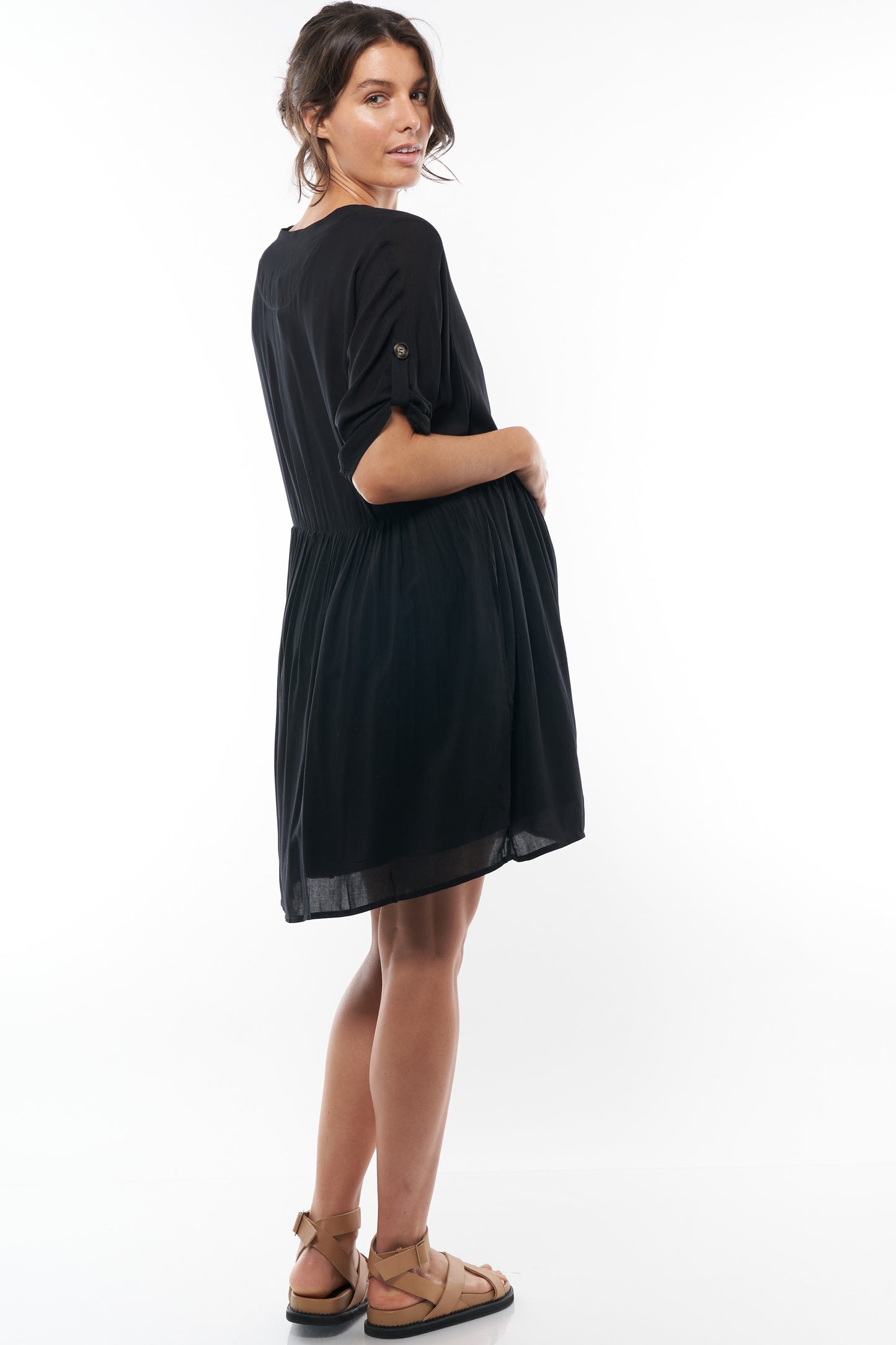 Maternity Dress Black -4