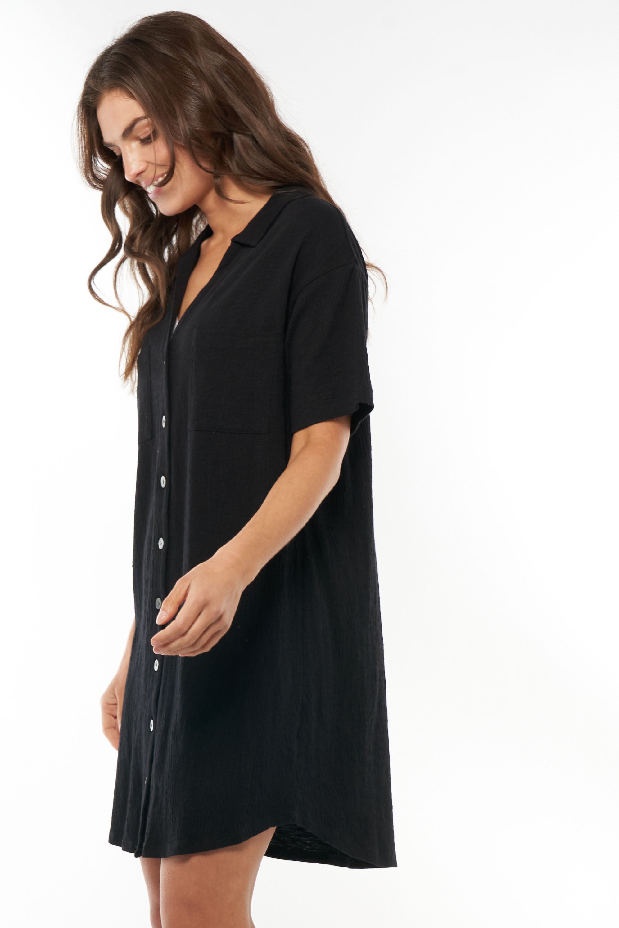 Long sleeve fashion maternity nightdress