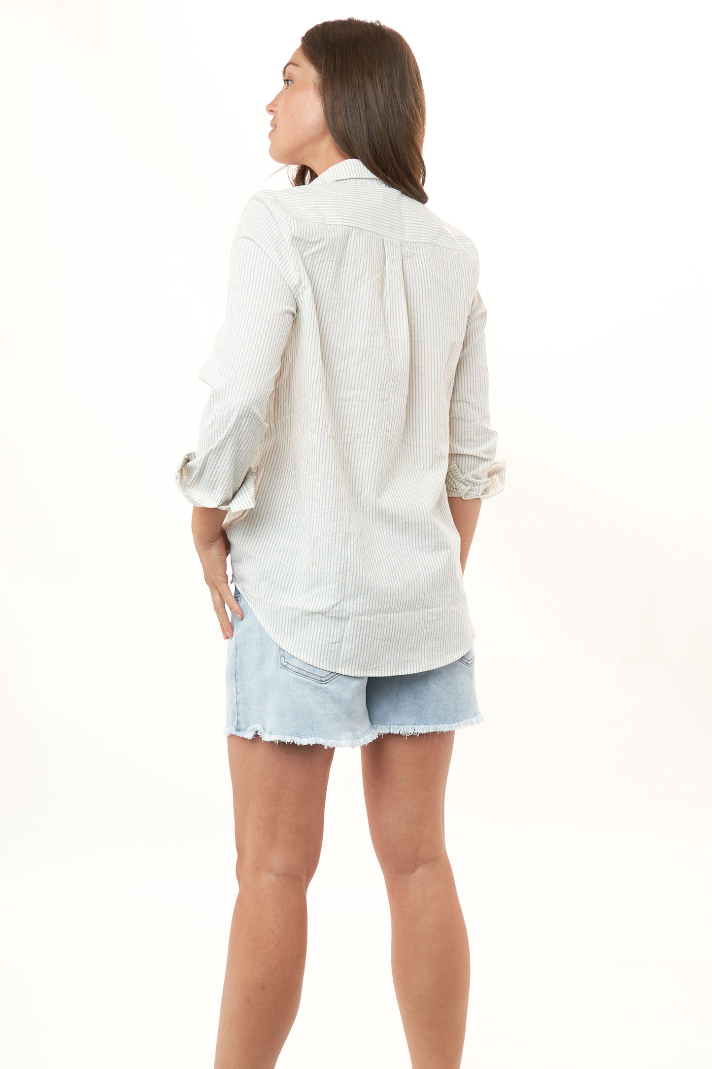 Maternity Shirt Stripe -9