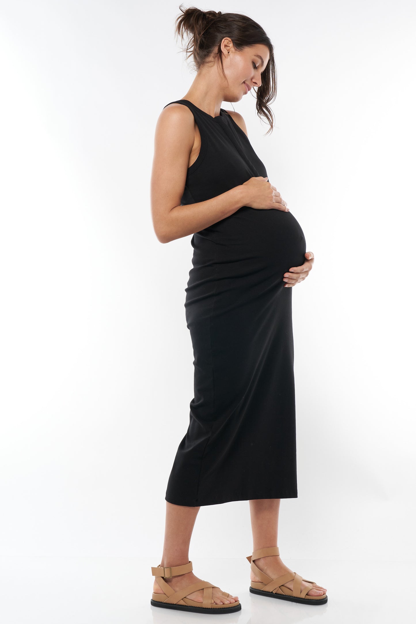 Maternity Dress Australia Black - 2